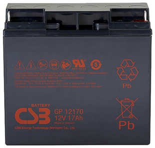 Батарея CSB GP12170 B3 12V 17Ah 538166873