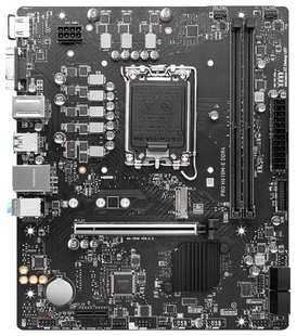 Материнская плата MSI PRO H610M-E DDR4 (LGA1700, H610, 2xDDR4, mATX,VGA+HDMI) 538166940