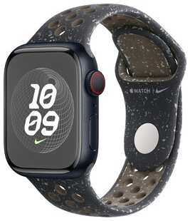 Смарт-часы Apple Watch Series 9 A2978 41мм OLED корп.темная ночь Nike Sport Band разм.брасл.: S/M (MR9L3LL/A/MUUN3AM/A) 538171720