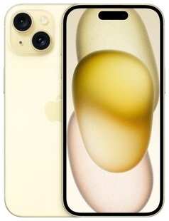 Смартфон Apple iPhone 15 128Gb A3092 2Sim желтый 538174553
