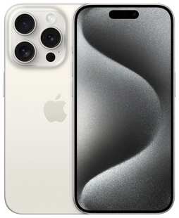 Смартфон Apple iPhone 15 Pro 512Gb A3101 1Sim белый титан 538178440