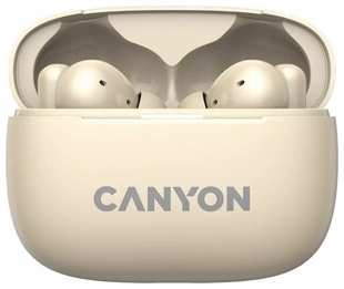 Наушники Canyon OnGo TWS-10 ANC+ENC, Beige 538178725