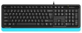 Клавиатура A4Tech Fstyler FKS10 черный/синий USB (FKS10 BLUE) 538242641