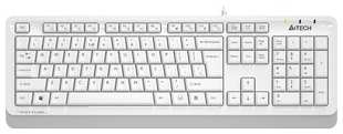 Клавиатура A4Tech Fstyler FKS10 белый/серый USB (FKS10 WHITE) 538242646
