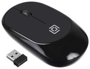 Мышь Oklick 535MW черный оптическая (1000dpi) беспроводная USB для ноутбука (3but) (1103636) 538243426