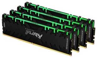 Память Kingston DDR4 4x8Gb 3200MHz KF432C16RBAK4/32 Fury Renegade RGB RTL (KF432C16RBAK4/32)