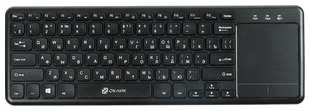 Клавиатура Oklick 830ST черный USB беспроводная slim Multimedia Touch (1011937) 538249590