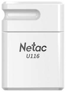 Флеш-накопитель NeTac USB Drive U116 USB2.0 16GB, retail version 538255083