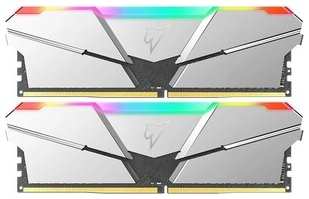 Память оперативная NeTac Shadow RGB DDR4-3600 16GB (8GB x 2) C18 Silver 18-22-22-42 1.35V XMP RGB 538255112