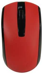 Мышь Genius ECO-8100 красная , 2.4GHz, BlueEye 800-1600 dpi, аккумулятор NiMH new package