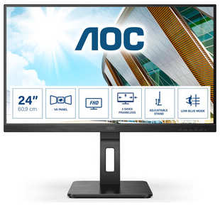 Монитор AOC 24P2QM LCD 23.8'' 16:9 1920x1080(FHD) VA
