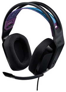 Гарнитура Logitech G335 Wired Gaming Headset - BLACK - 3.5 MM - EMEA - 914 (981-000978) 538260291