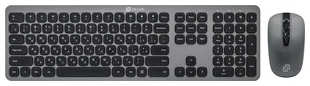 Клавиатура + мышь Oklick 300M клав: мышь:/ USB беспроводная slim (1488402)