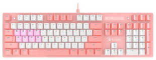 Клавиатура A4Tech Bloody B800 Dual Color механическая розовый/белый USB for gamer LED (B800 PINK) 538263611