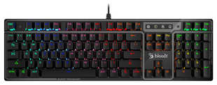 Клавиатура A4Tech Bloody B750N DESTINY механическая черный USB for gamer LED (B750N DESTINY) 538263612