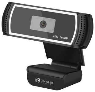 Камера Web Oklick OK-C013FH черный 2Mpix (1920x1080) USB2.0 с микрофоном (OK-C013FH) 538263625