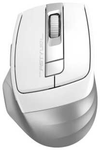 Мышь A4Tech Fstyler FB35C белый оптическая (2400dpi) беспроводная BT/Radio USB (6but) (FB35C ICY WHITE) 538263771