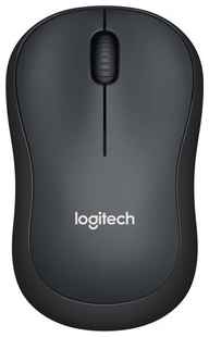 Мышь Logitech Wireless Mouse M221 SILENT-CHARCOAL (910-006510)