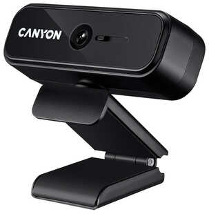 Веб-камера Canyon C2 720P HD 1.0Mega fixed focus webcam with USB2.0. connector, 360° rotary view scope, 1.0Mega pixels, built (CNE-HWC2) 538269657