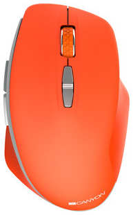 Мышь Canyon 2.4 GHz Wireless mouse ,with 7 buttons, DPI 800/1200/1600, Battery:AAA*2pcs , 72*117*41mm 0.075kg (CNS-CMSW21R)