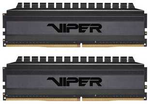 Память DDR4 PATRIOT 2x4Gb 3000MHz PVB48G300C6K Viper 4 Blackout RTL PC4-24000 CL16 DIMM 288-pin 1.35В dual rank (PVB48G300C6K) 538285112