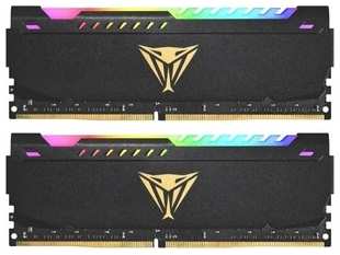 Память DDR4 PATRIOT 2x16Gb 3200MHz PVSR432G320C8K Viper Steel RGB RTL PC4-25600 CL18 DIMM 288-pin 1.35В dual rank (PVSR432G320C8K)