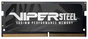 Память DDR4 PATRIOT 16Gb 2666MHz PVS416G266C8S Viper Steel RTL PC4-21300 CL18 SO-DIMM 260-pin 1.2В (PVS416G266C8S) 538285123