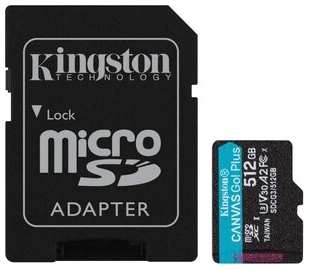 Флеш карта Kingston microSDXC 512Gb Class10 SDCG3/512GB Canvas Go! Plus + adapter (SDCG3/512GB) 538285409