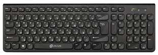 Клавиатура Oklick 880S черный USB беспроводная slim Multimedia (1061999) 538286704