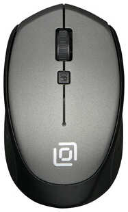 Мышь Oklick 488MW черный/серый оптическая (1600dpi) беспроводная USB для ноутбука (4but) (1196571) 538286795
