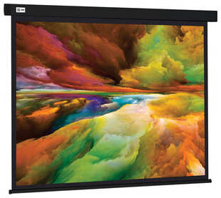 Экран для проектора Cactus 206x274 см Wallscreen CS-PSW-206X274-BK 4:3 настенно-потолочный рулонный черный 538293016