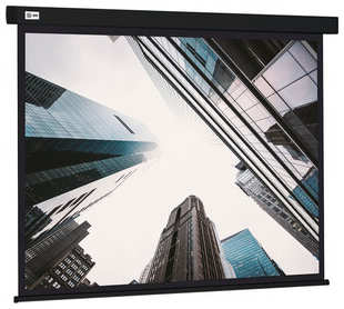 Экран для проектора Cactus 124.5x221 см Wallscreen CS-PSW-124X221-BK 16:9 настенно-потолочный рулонный