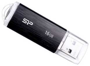 Флеш Диск Silicon Power 16Gb Ultima U02 SP016GBUF2U02V1K USB2.0 черный 538293076