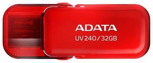 Флеш Диск A-DATA 32Gb UV240 AUV240-32G-RRD USB2.0 красный 538293084