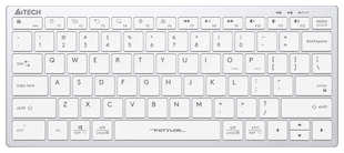 Клавиатура A4Tech Fstyler FX51 белый USB slim Multimedia (FX51 WHITE) 538293696