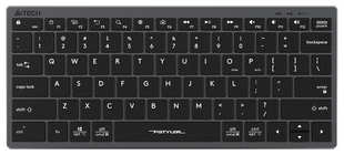 Клавиатура A4Tech Fstyler FX51 серый USB slim Multimedia (FX51 GREY) 538293697