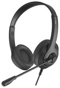 Наушники с микрофоном A4Tech Fstyler FH100i черный 1.8м накладные оголовье (FH100I (STONE BLACK)) 538293717