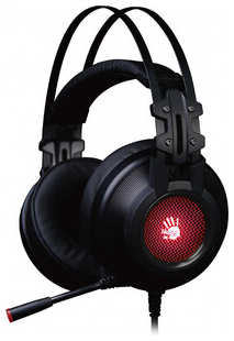 Наушники с микрофоном A4Tech Bloody G525 черный 2м мониторные оголовье (G525 BLACK) 538293723