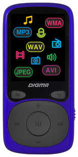 MP3 плеер Digma B4 8Gb blue 538410770
