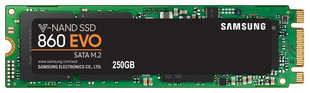 SSD накопитель Samsung 250Gb 860 EVO M.2 MZ-N6E250BW