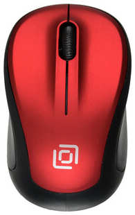Мышь Oklick 665MW wireless черный/красный 538602241