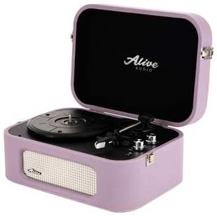Виниловый проигрыватель Alive Audio STORIES Lilac c Bluetooth STR-06-LL 538608250