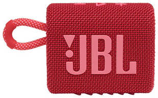 Портативная колонка JBL GO 3 (JBLGO3RED) (моно, 4.2Вт, Bluetooth, 5 ч) красный 538620093
