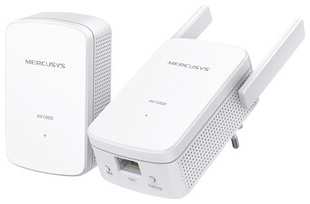 Комплект гигабитных Wi-Fi адаптеров Powerline TP-Link AV1000 Powerline kit with 300Mbps Wi-Fi 538710118