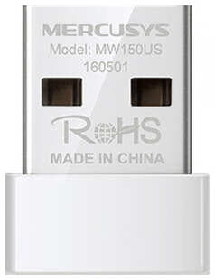 Сетевой адаптер WiFi Mercusys MW150US N150 USB 2.0 (MW150US)