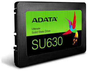 SSD накопитель ADATA 1.92TB Ultimate SU630, 2.5'', SATA III, [R/W - 520/450 MB/s] 3D QLC 1.92TB Ultimate SU630, 2.5″, SATA III, [R/W - 520/450 MB/s] 3D QLC 538746837