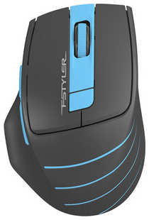 Мышь A4Tech Fstyler FG30 серый/синий оптическая (2000dpi) беспроводная USB (6but) 538760242