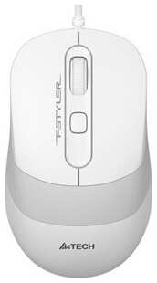 Мышь A4Tech Fstyler FM10 белый/серый оптическая (1600dpi) USB (4but) 538760286