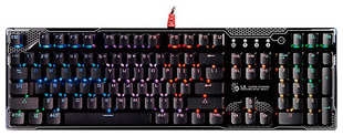 Клавиатура A4Tech Bloody B810R NetBee механическая черный USB Multimedia for gamer LED 538760424