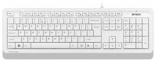 Клавиатура A4Tech Fstyler FK10 белый/серый USB 538760427
